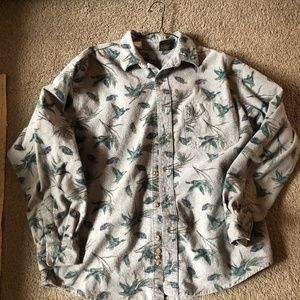 Eddie Bauer Large Flannel Cotton Shirt